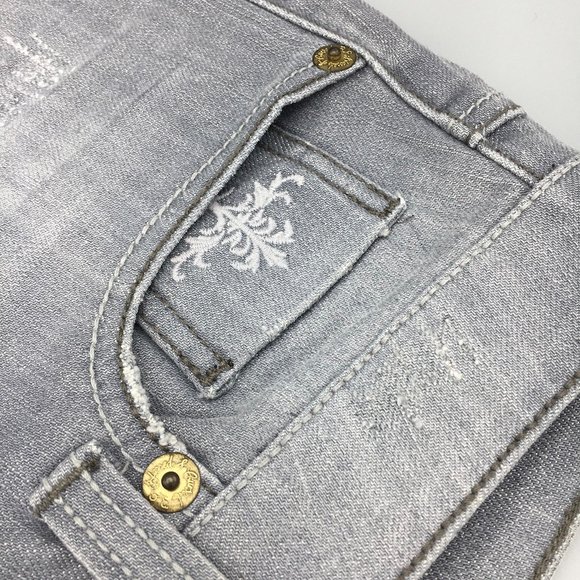 5/$25 First Kiss Denim Mini Skirt NWOT - Picture 5 of 8